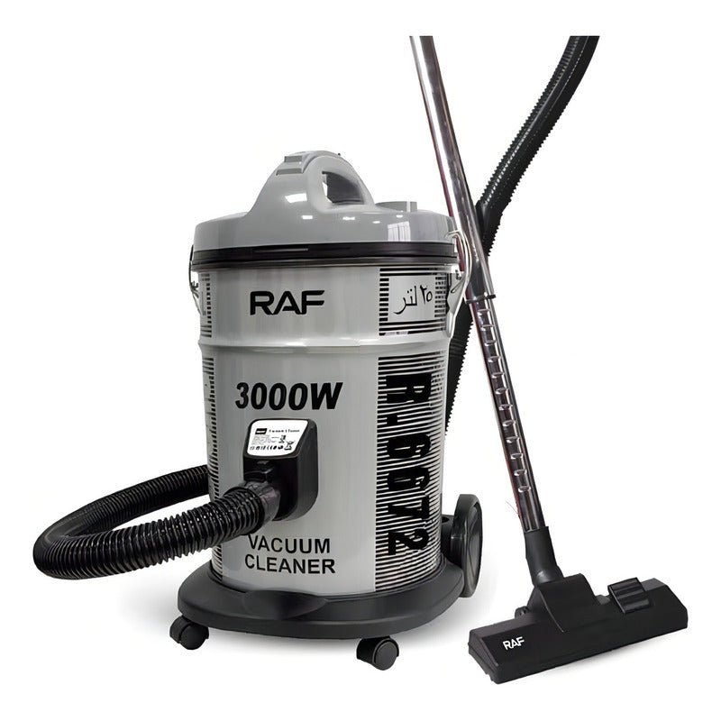 Aspiradora 25 Litros 3000w Color Gris Oscuro