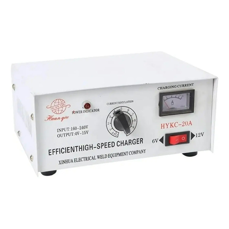 Cargador De Batería Para Automóvil 12v 20amp Por Hora