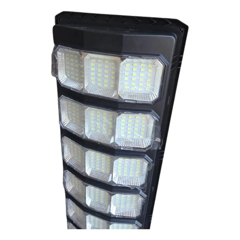 Foco Led 1200w Exterior Con Sensor Movimiento Luz Fria Negro Negro Blanco Frío
