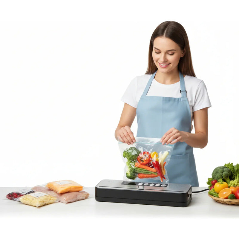 Máquina Selladora Al Vacío De Alimentos Automatica
