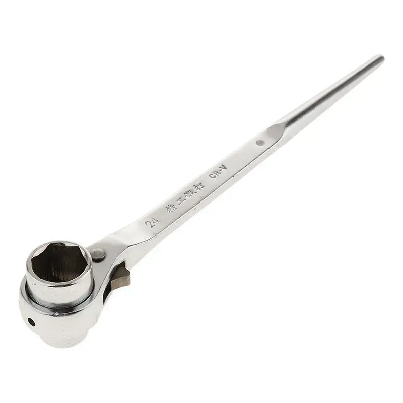 Llave Carraca Chicharra 19 A 22 Mm Uso Mecanico Profesional Gris