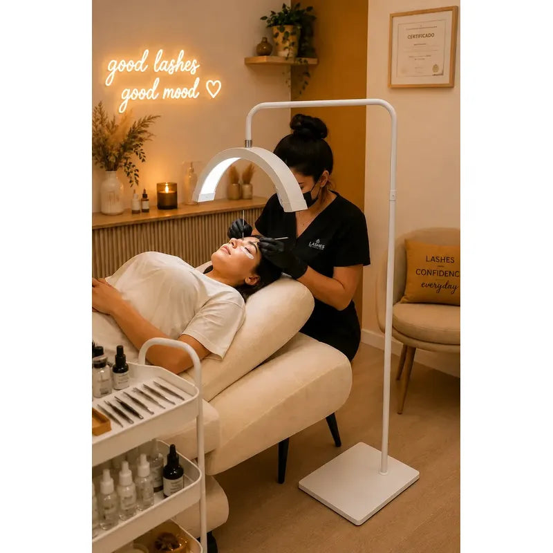 Lámpara Para Manicure Estética Pestañas Cejas Spa Tatuaje