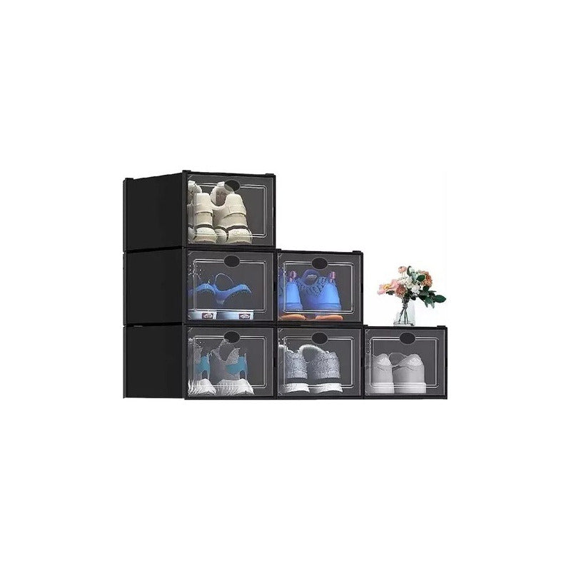 Organizador Caja De Zapatos Zapatera Facil De Armar