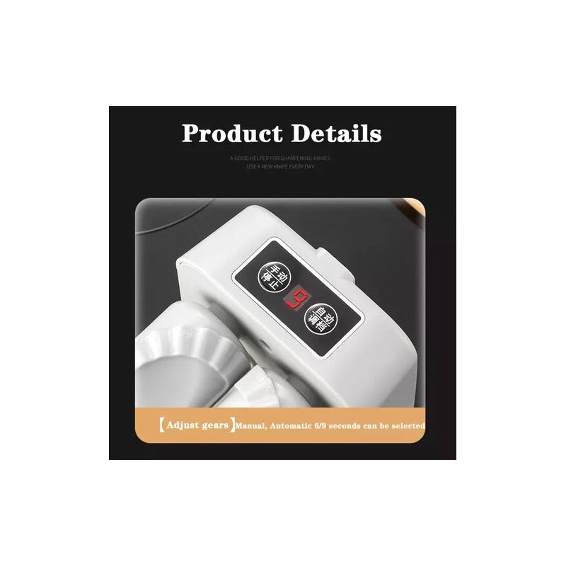 Máquina Electrica Para Hacer Miniempanadas/ Dumpling/ Gyosas Blanco
