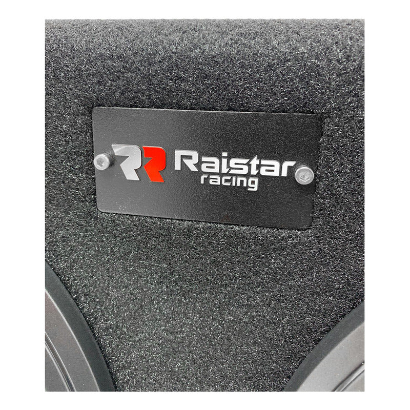 Subwoofer Doble Amplificado 10 Pulgadas Raistar Negro