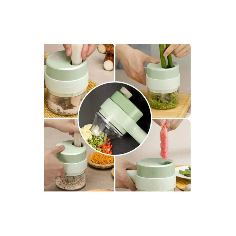 Picador De Vegetales Y Verduras Eléctrico Resistente