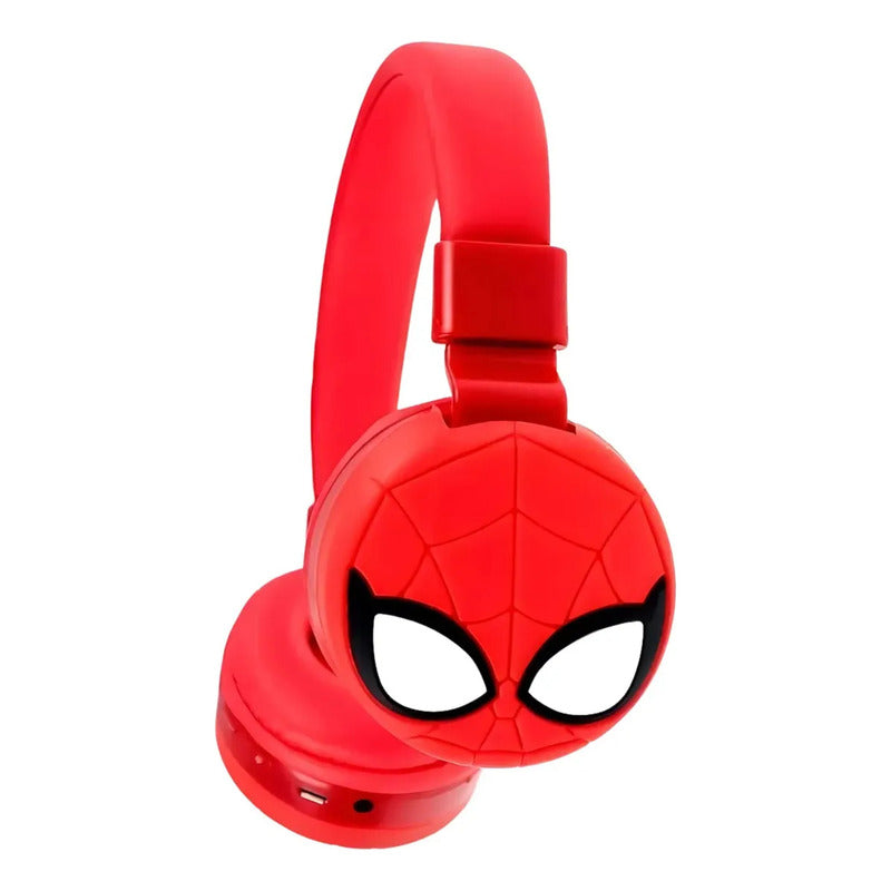 Audífonos Inalámbricos Con Micrófono Para Niños Bt Spider Man