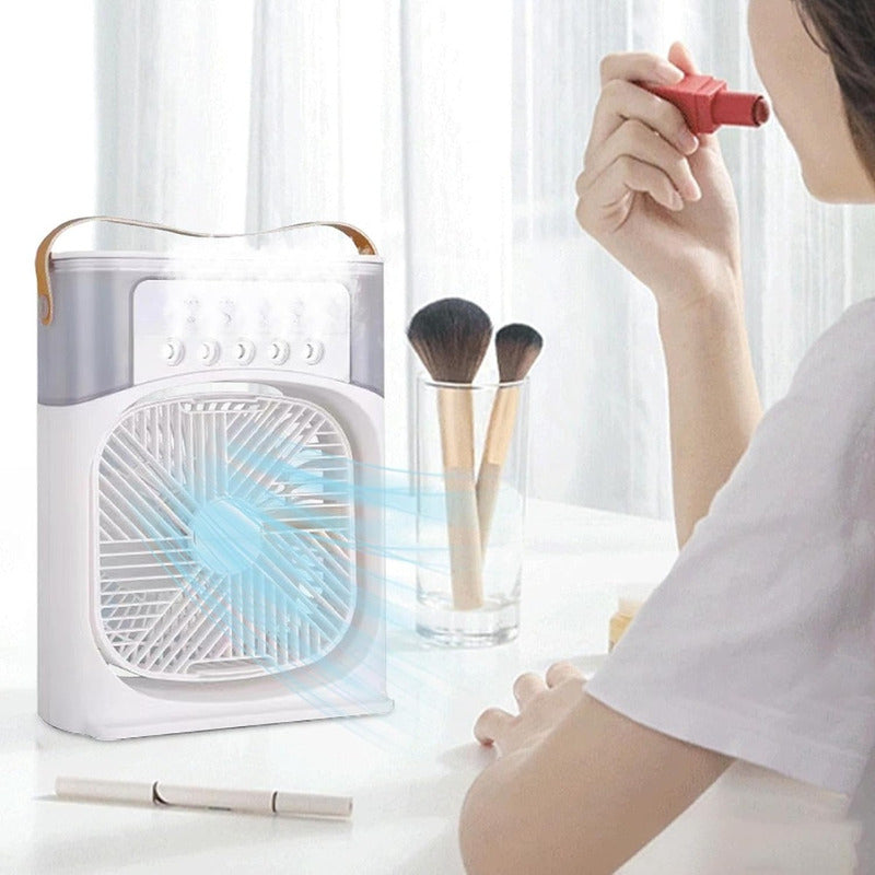 Mini Ventilador Cooling Fan Humificador Usb Evaporador