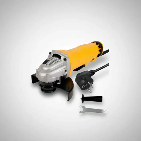 Esmeril Angular Electrico 220v Galletero Potente Cableado Amarillo 50/60hz