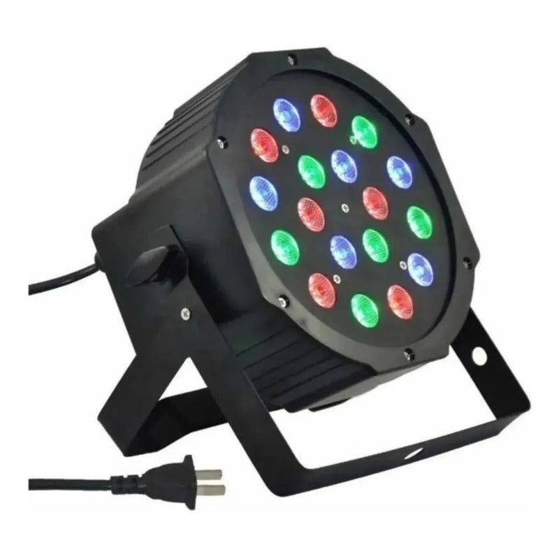 Luz De Disco Proyector Se Mueve Con El Sonido De La Música