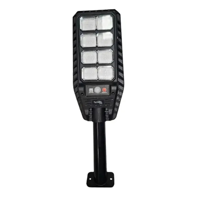 Foco Solar 800w + Soporte Y Sensor Luminaria Para Exterior Negro Blanco Frío