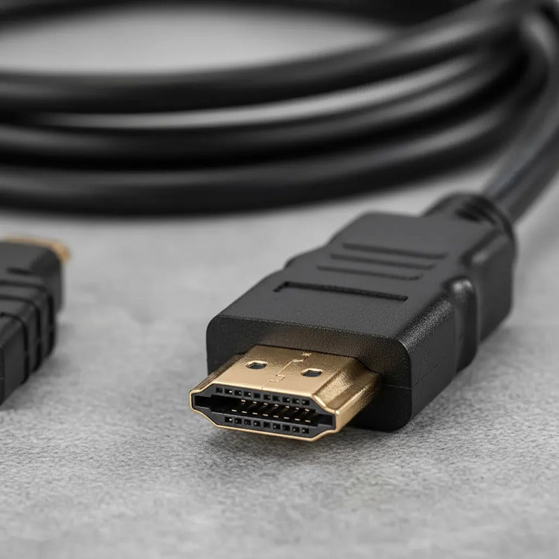 Cable Hdtv 3 En 1, Hdmi Con Adaptadores Mini Hd Y Micro Hd