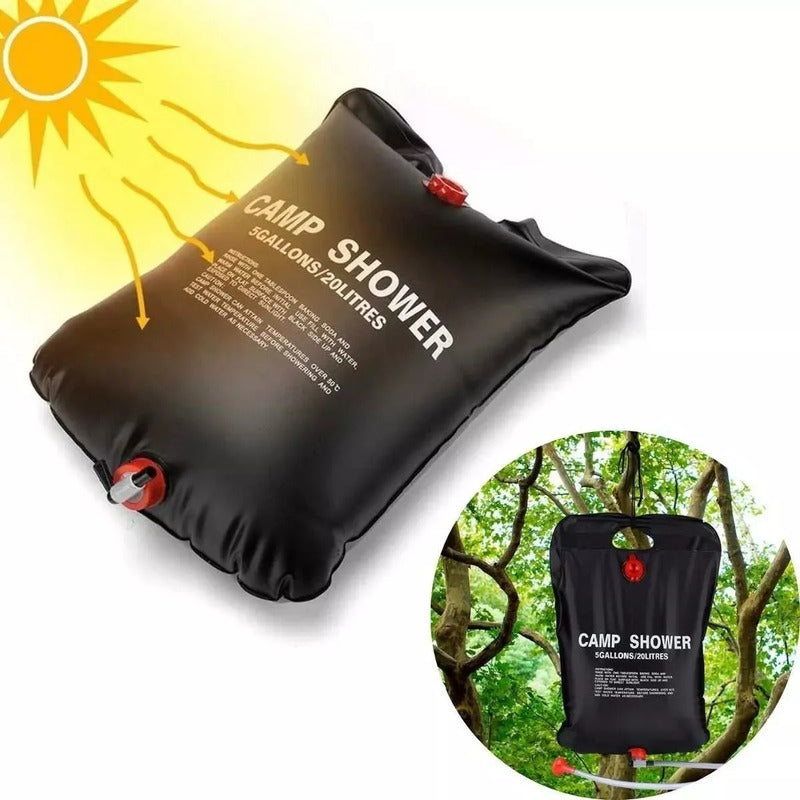 Carpa Alta Baño Vestidor + Baño Químico + 2 Duchas 20 Lts