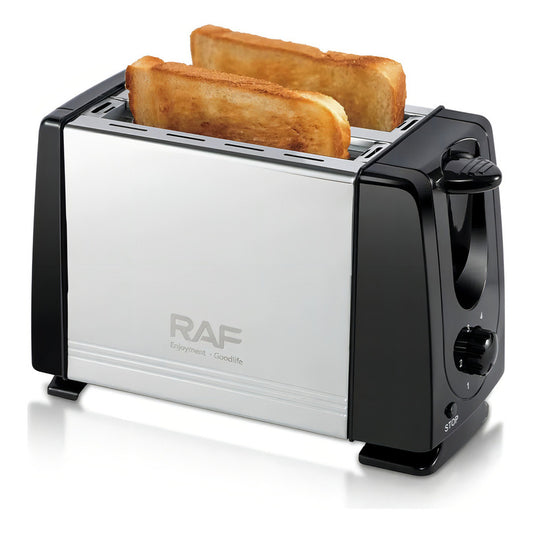 Tostadora De Pan Raf 2 Panes Rebanadas Rodajas Eléctrica Negro