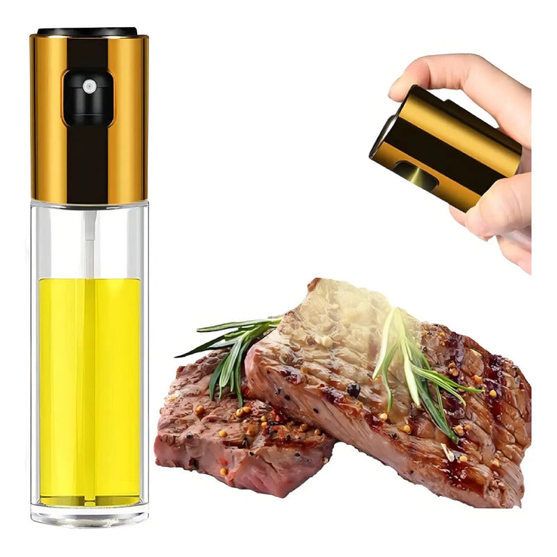Aceitera De Vidrio Spray Para Aceite De 100 Ml