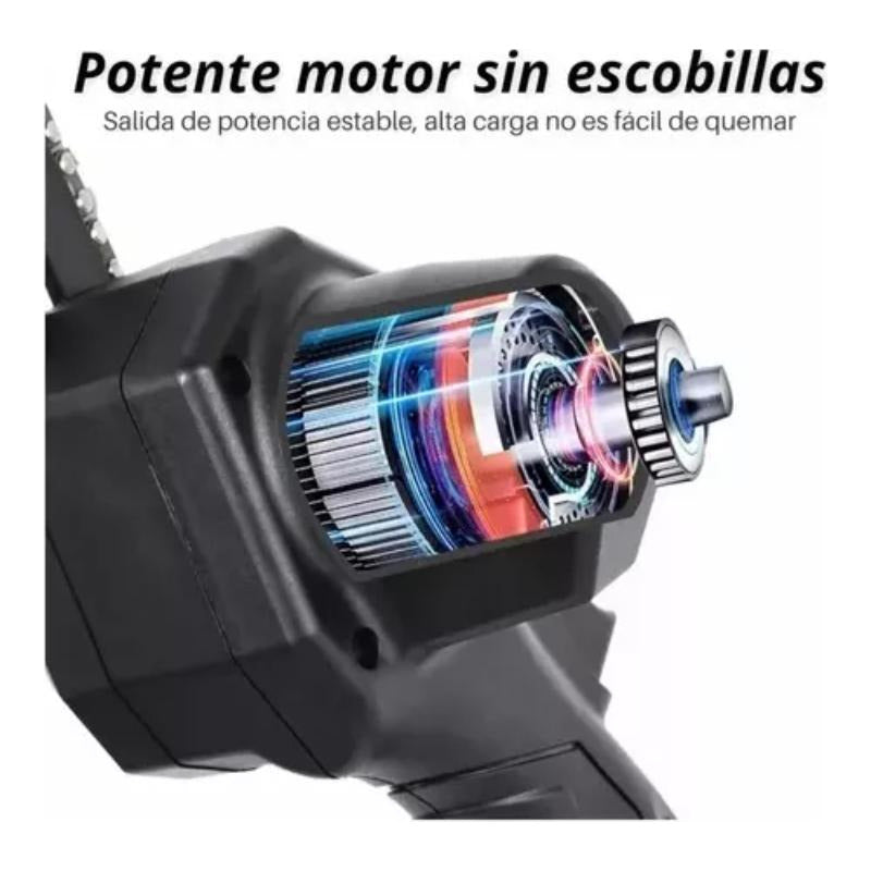 Sierra Portatil Inalámbrica Alta Potencia Motosierra
