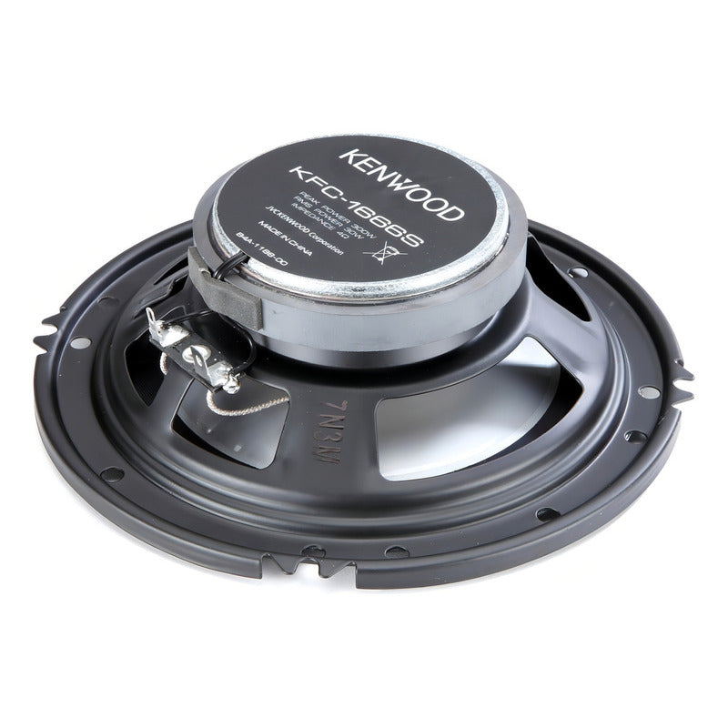 Par De Parlantes Kenwood Kfc 1666s 300 Watts 6 Pulgadas Negro