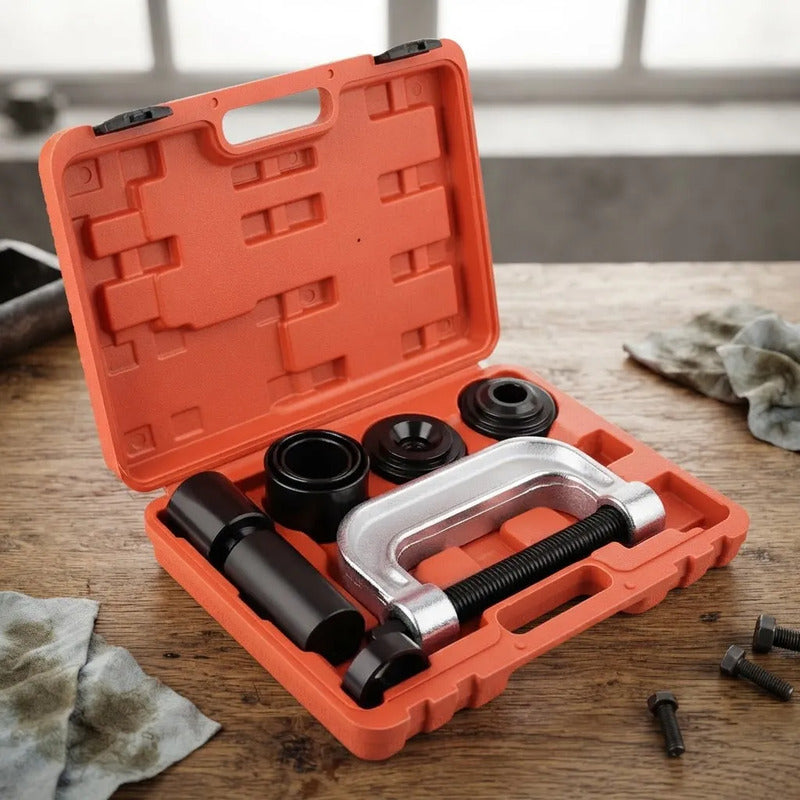 Kit Prensa C Rotula Extraccion Junta Esferica 4 En 1 Bujes