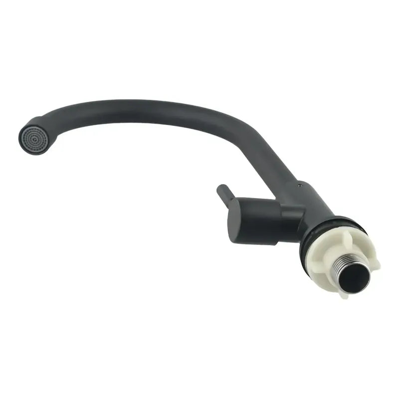 Llave Monomando Lavaplatos Agua Fría Torneira Baño Lavadero Negro Mate