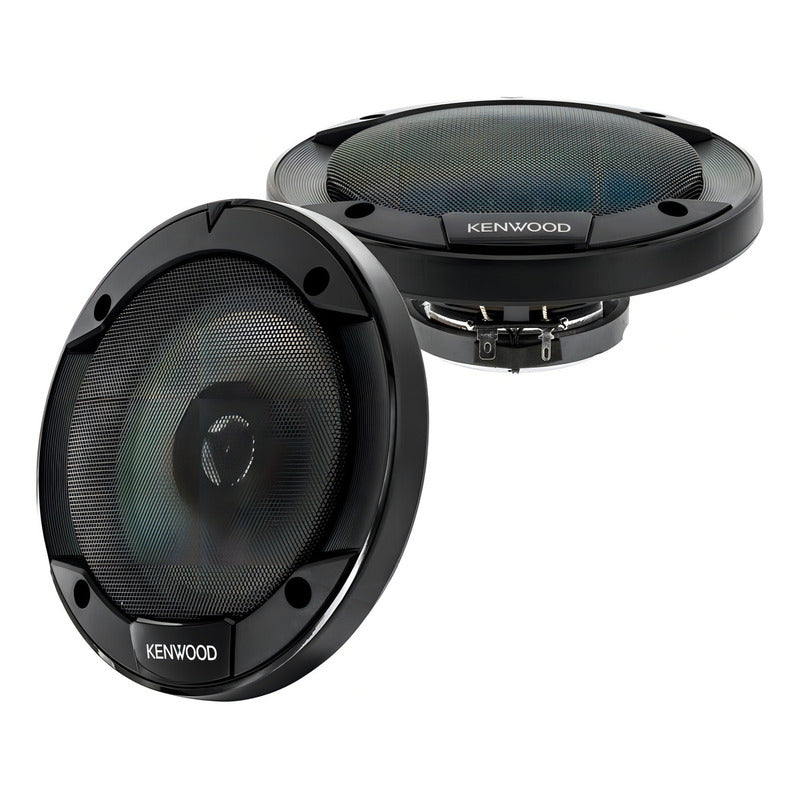 Par De Parlantes Kenwood Kfc 1666s 300 Watts 6 Pulgadas Negro