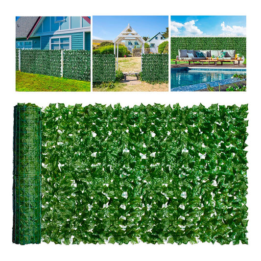 Malla Enredadera Hojas Alfombra Treillage Reja Cortina