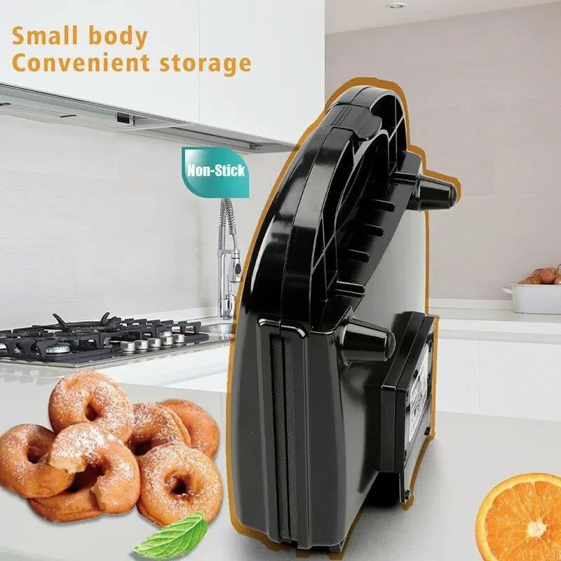 Maquina Para Donas Donuts Maker Antiadherente Negro