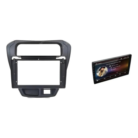 Kit Suzuki: Bisel Radio Pantalla Alto 2014+ Negro 9'' + Pantalla Táctil 9'' Gps/wifi/radio