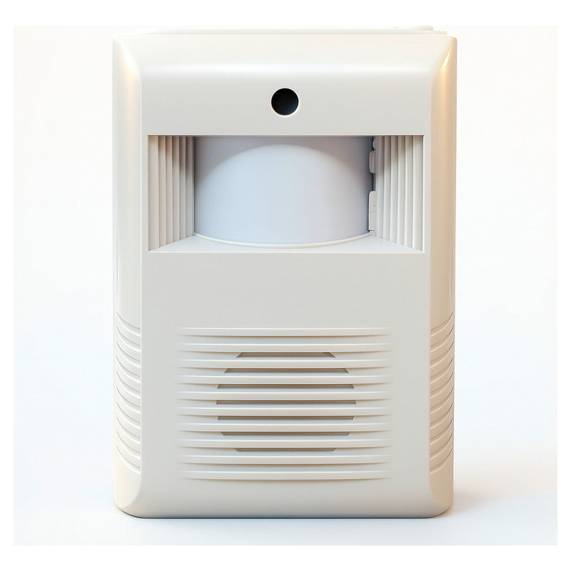 Timbre Inalámbrico V-zorr Sensor Movimiento 2 Melodías Cobertura 2m Blanco