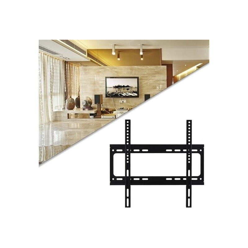 Soporte Fijo Led Lcd Pdp Tv 26-63 Pulgadas Negro Pared Vesa 200x200 400x400