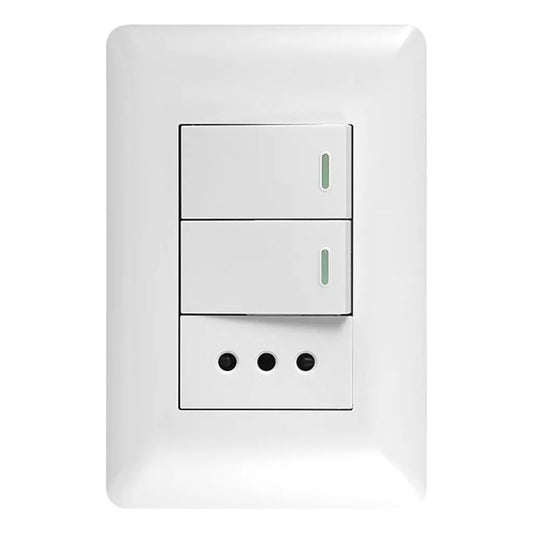 Tomacorriente Con Doble Apagador 10a 250v
