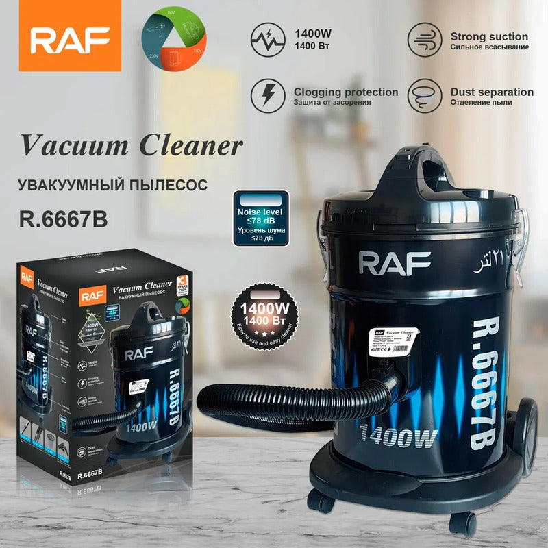 Aspiradora Vacuum Ciclónica Cleaner S/fuerte 3000w R-6672 Gris Oscuro