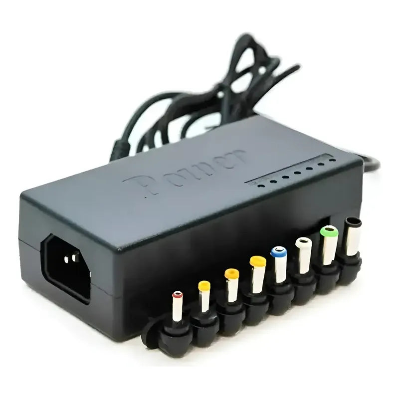 Cargador Notebook Universal Compatible Con Varias Marcas Negro