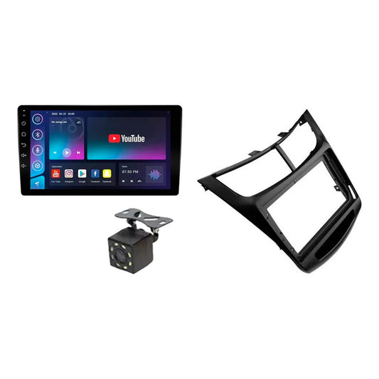 Bisel Chevrolet New Sail + Pantalla Radio Android 9 Pulgadas