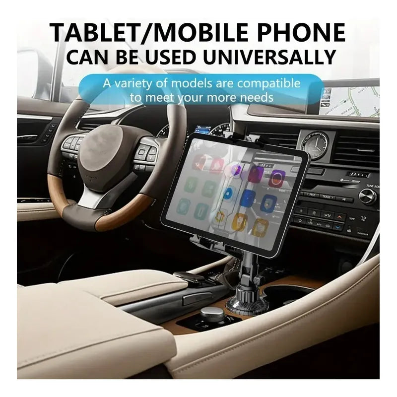 Soporte Telefon Auto Rejilla Brazo Ventosa Chupon Retrovisor 14203