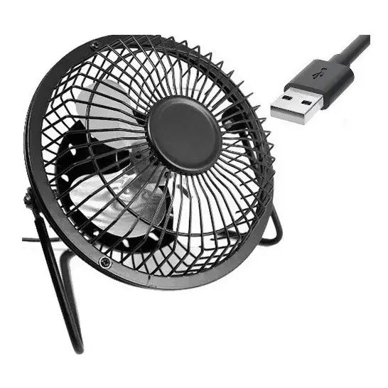 Ventilador Mini Fan Sobremesa Usb Ajustable Usb Silencioso Hombres