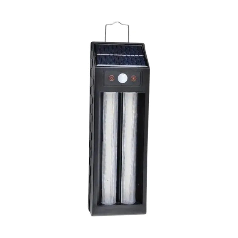 Aplique Solar Led Lampara De Pared Colgante Doble Luz 18w Agua