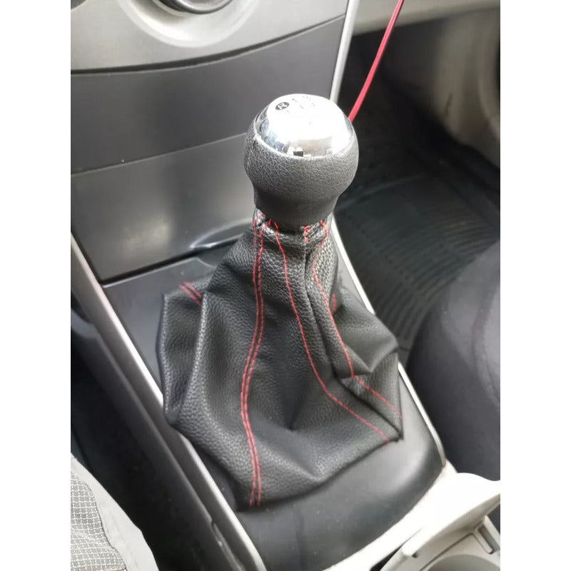 Funda Cubre Palanca De Cambio Auto Tunning Universal Negro