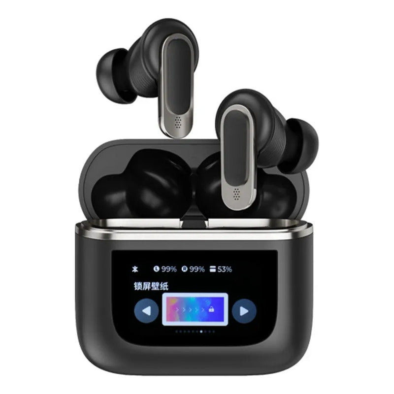 Auriculares Inalámbricos Con Cancelación De Sonido Pantalla Negro