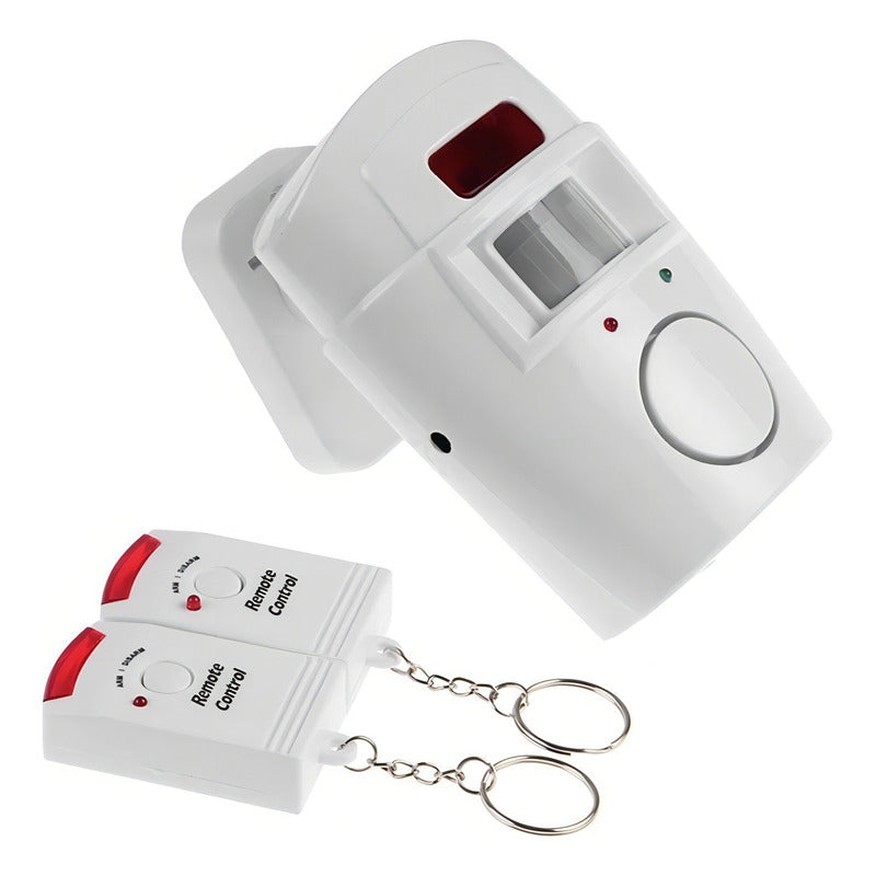 Alarma Sirena Con Sensor 2 Controles / Eshopviña