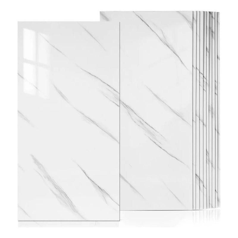 Pack X10 Laminas De Pared Marmoleada Autoadhesiva Lujo Mural