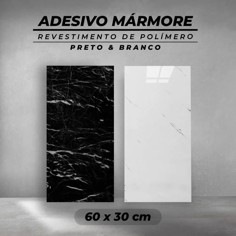 Pack X10 Laminas De Pared Marmoleada Autoadhesiva Lujo Mural