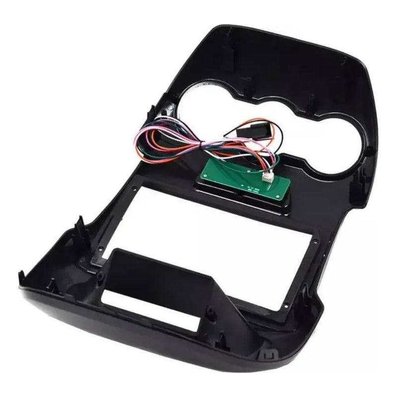 Adaptador Bisel Radio 9pul  Radio Ford Ranger 2011-18 Gris Oscuro