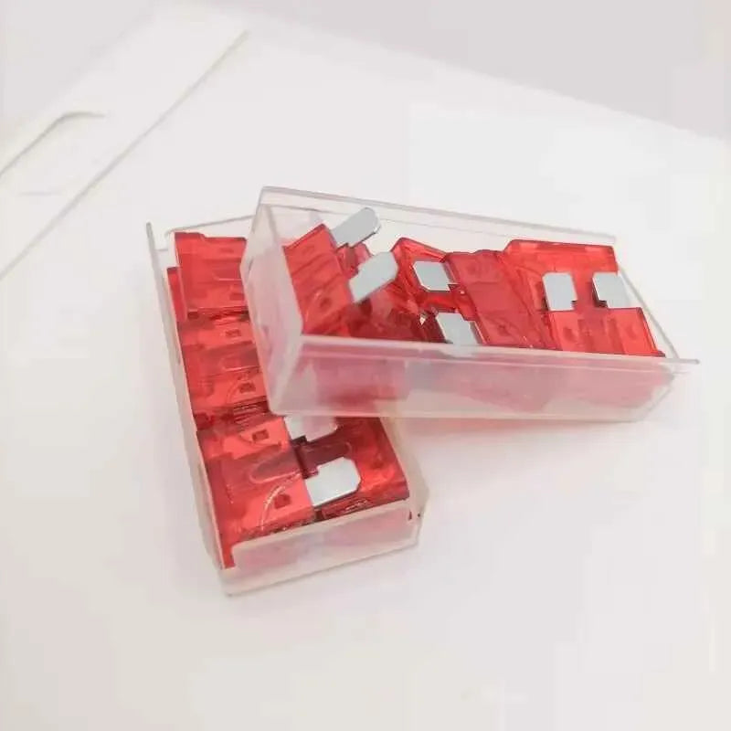 Kit Fusibles 100 Unidades 12/24v Autos Camiones 10a 15a 20a 10a