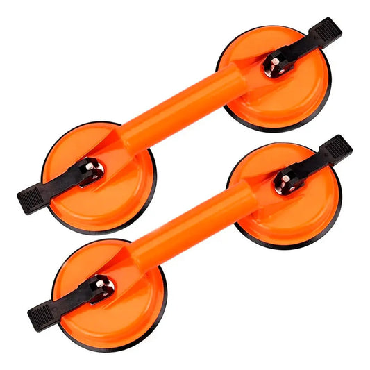Pack X2 Ventosas Doble Profesionales Para Vidrio Hasta 70kg