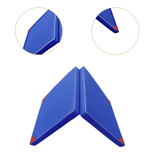 Colchoneta De Gimnasia Plegable 100cm*50cm*5cm  Deportiva Azul