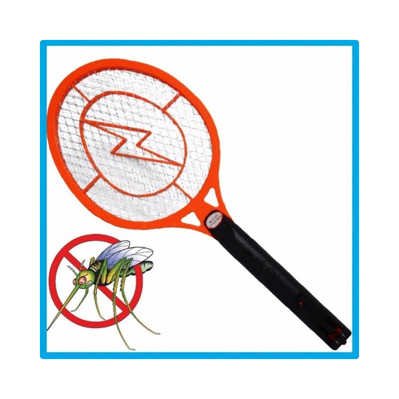 Pack X3 Raqueta Eléctrica Para Insectos Raqueta Con Voltaje