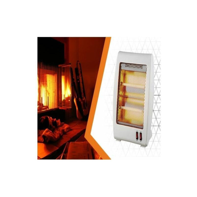 Calefactor Halógeno 2 Tubos Tecnohogar