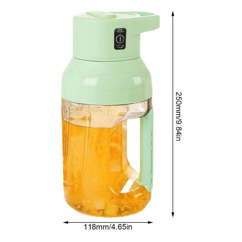 Batidora Portatil 1.5 Lts Licuadora Juguera Recargable Variados