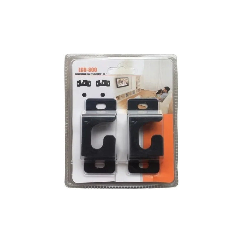 Soporte Tv Lcd Led Montaje Pared 13 A 80 60kg Negro