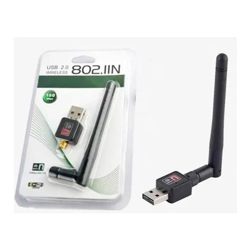Antena Usb Wifi 2.4g Y 5g 2.0 Wireless Lan Mini Pc Notebook